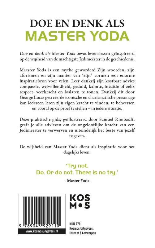 Doe en denk als Master Yoda achterkant