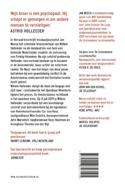 Verraad Verraad achterkant