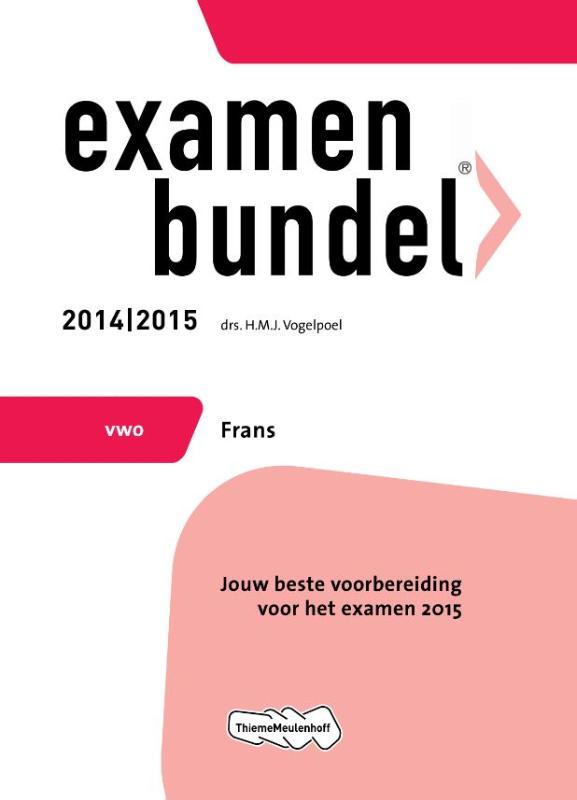 boekenbalie_9789006080766_cover Examenbundel Vwo Frans 2014/2015