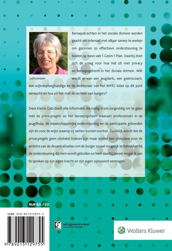 Privacy en beroepsgeheim in het sociale domein / 2015 / De Kleine Gids achterkant