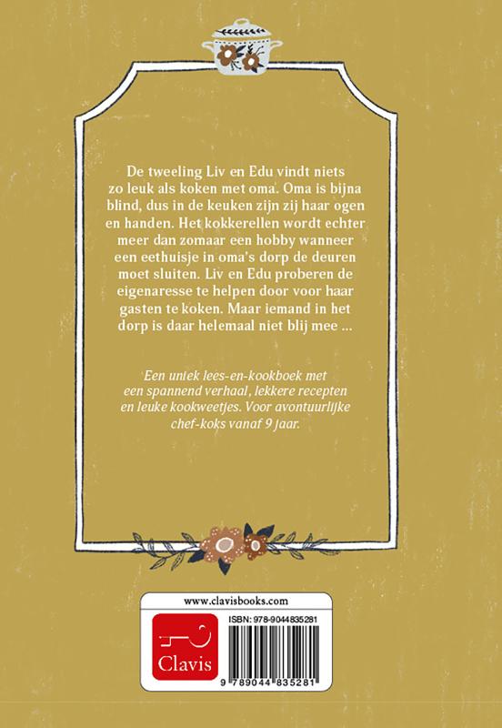 Vlam in de pan! achterkant