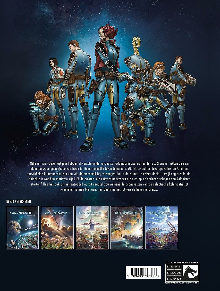 Kolonisatie 5 / Kolonisatie / 5 achterkant