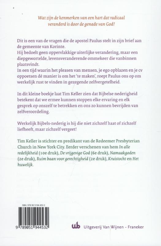 Bevrijd van je zelf achterkant