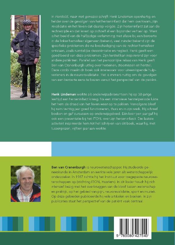 Hersteld maar niet genezen Hersteld maar niet genezen achterkant