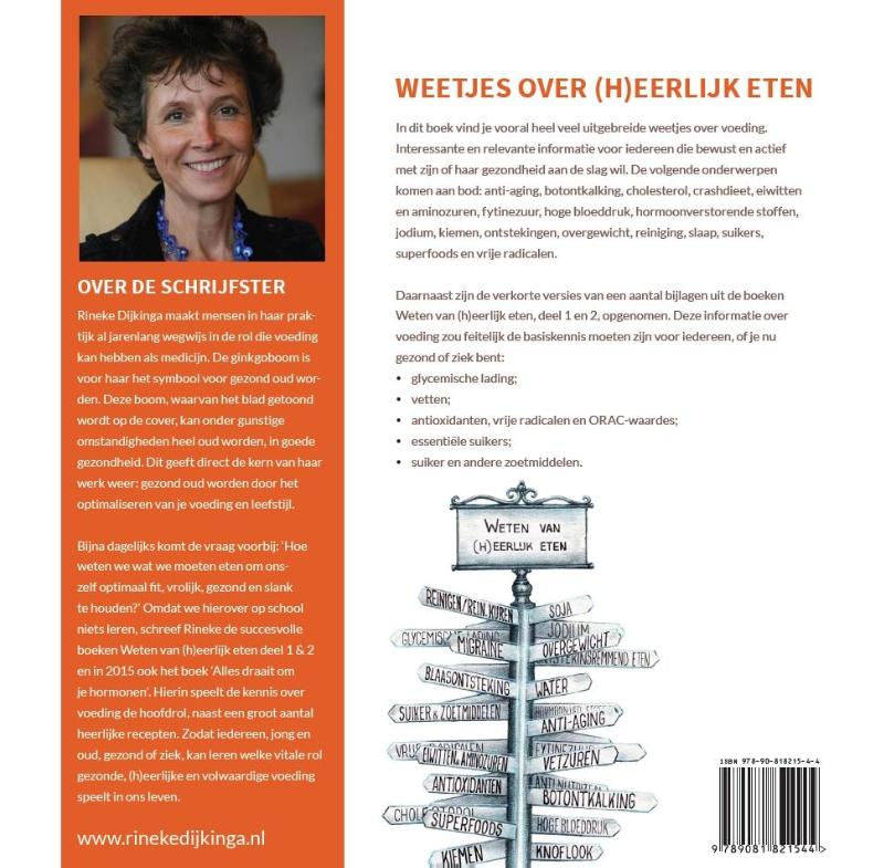 Weetjes over (h)eerlijk eten achterkant
