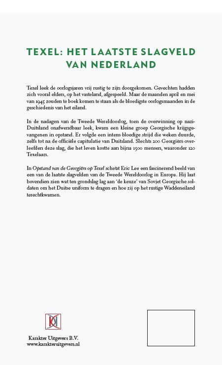 Opstand van de Georgiërs achterkant