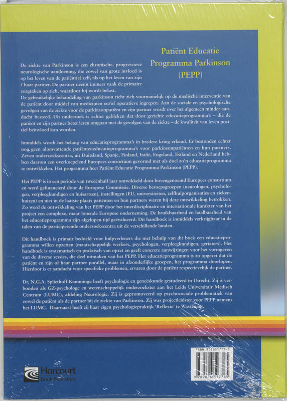 Patient Educatie Programma Parkinson Pepp achterkant