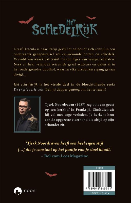 Het schedelrijk / De engste serie ooit / 4 achterkant