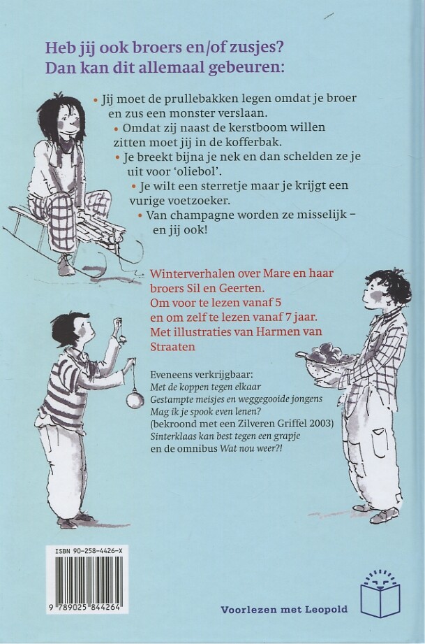 Pas op voor die oliebol ! / Voorlezen met Leopold achterkant