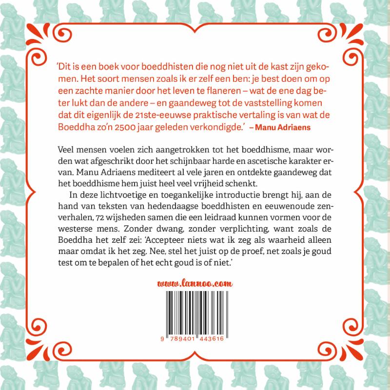 Vind de boeddha in jezelf achterkant