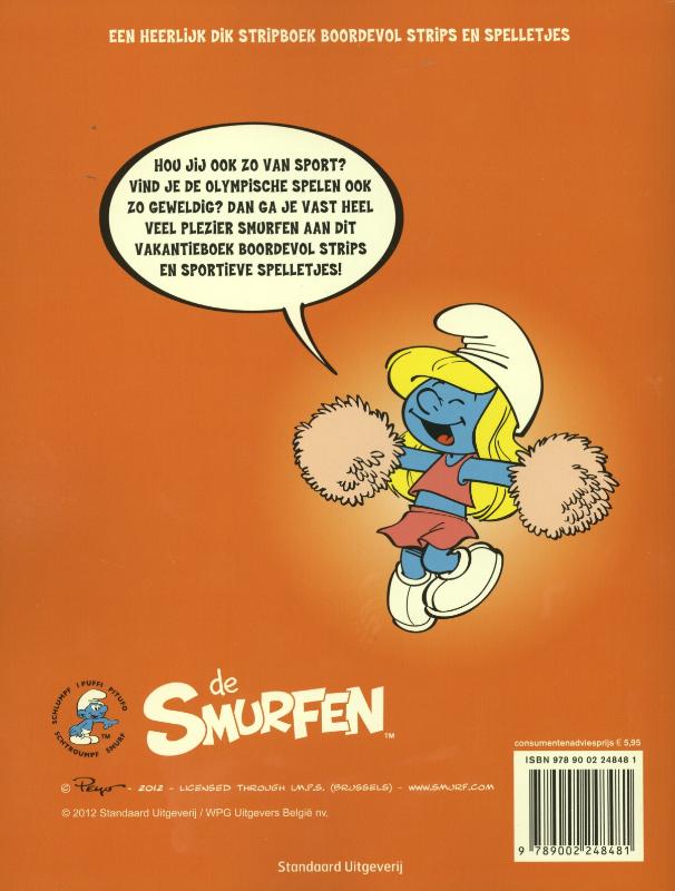 Smurfolympics / De Smurfen achterkant