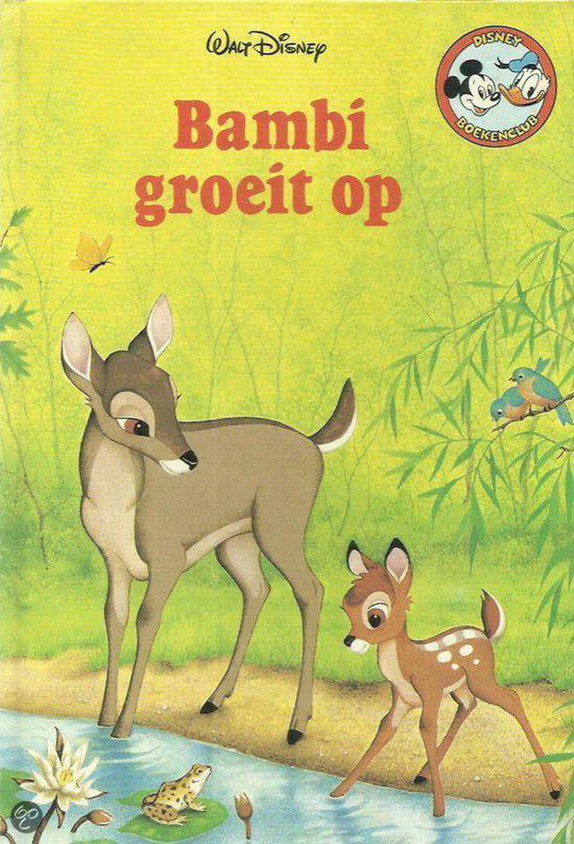 boekenbalie_9789032011406_cover Disney Boekenclub - Bambi groeit op