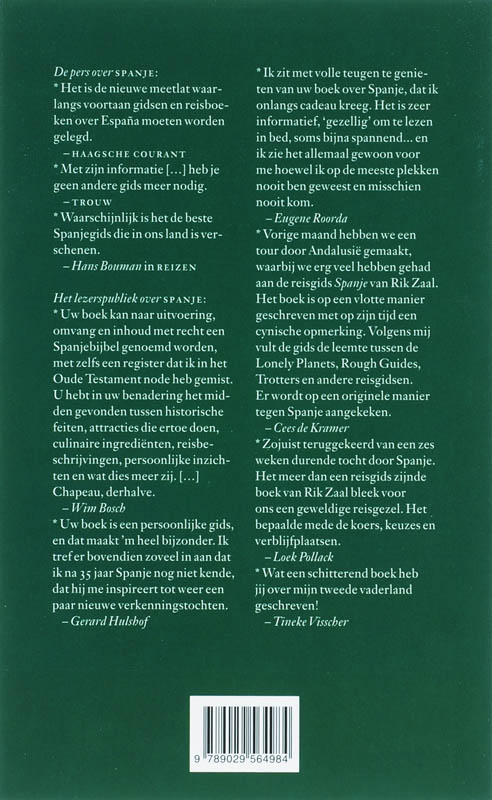 Spanje achterkant