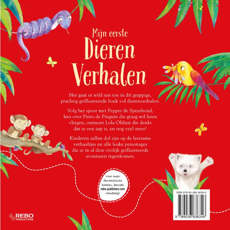 Mijn eerste Dieren Verhalen achterkant