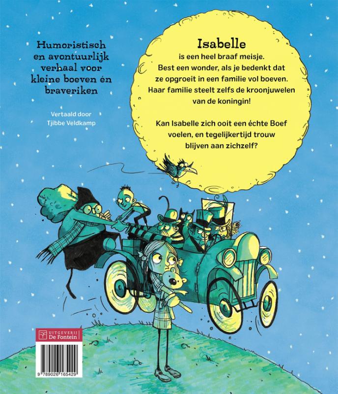 Isabelle en de boeven achterkant