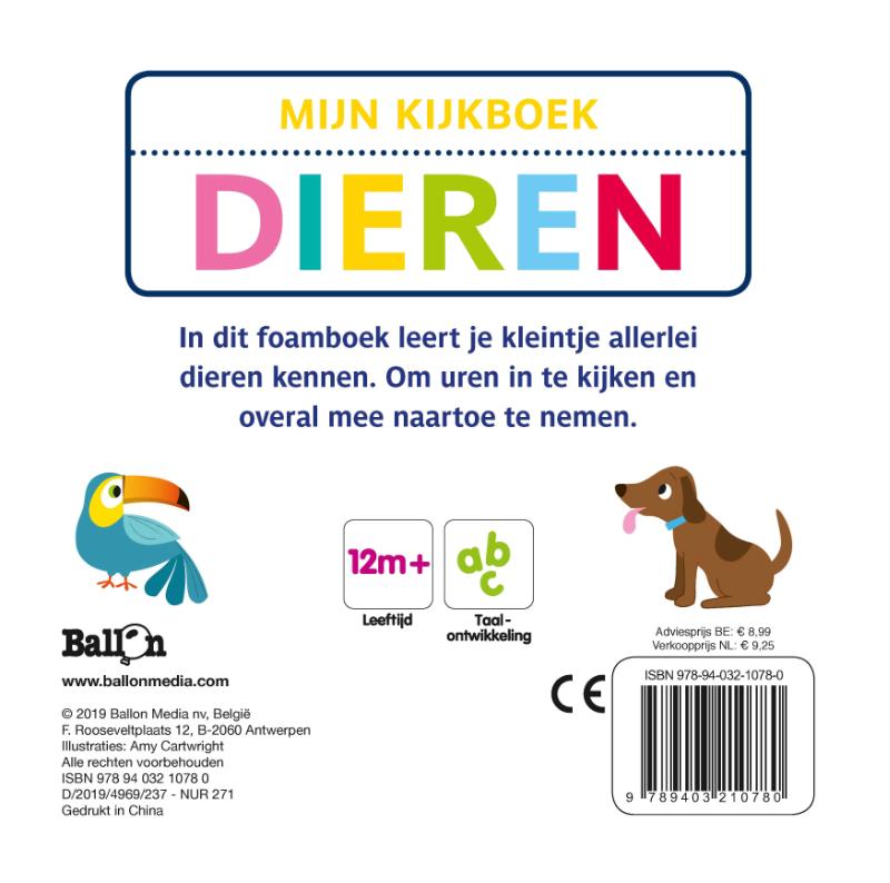 Dieren / Mijn kijkboek achterkant