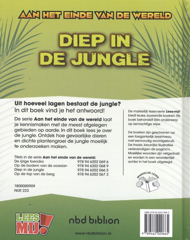 Diep in de jungle / Aan het einde van de wereld achterkant