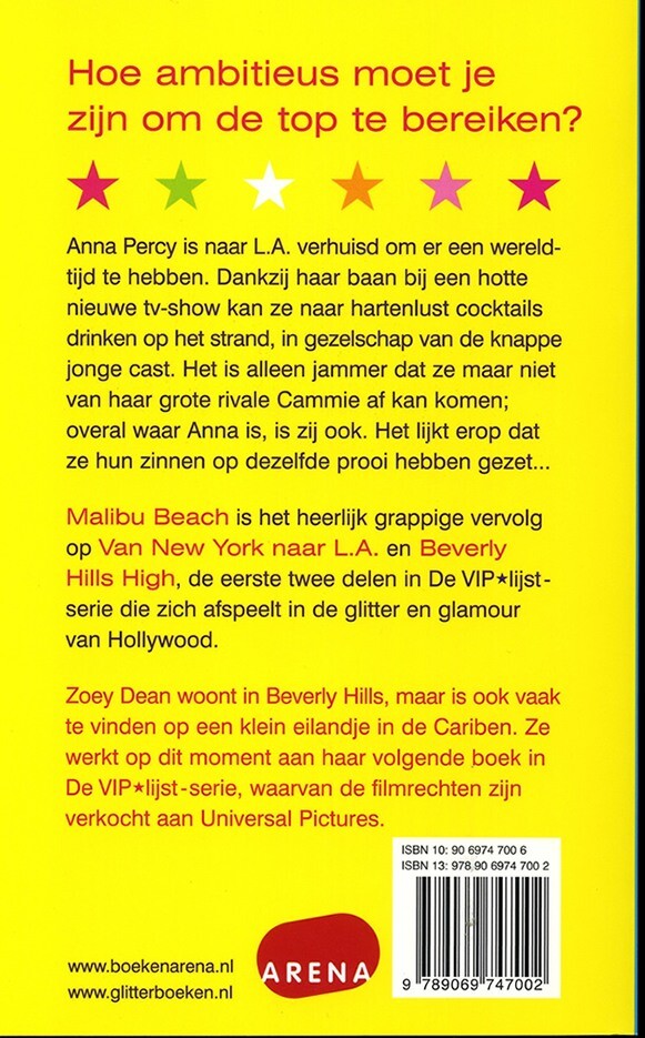Mailibu beach / De VIP lijst / 3 achterkant