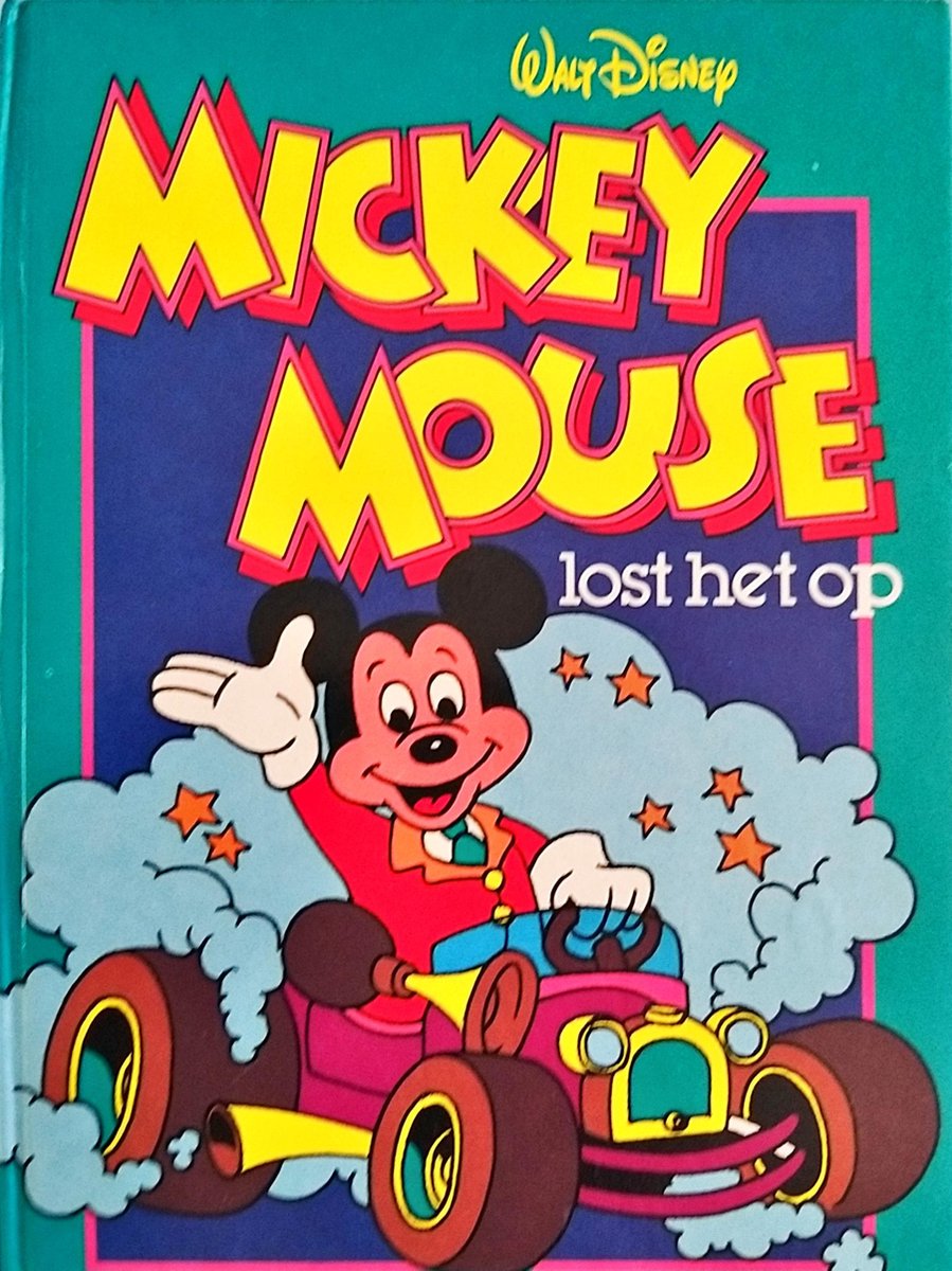 Mickey Mouse lost het op
