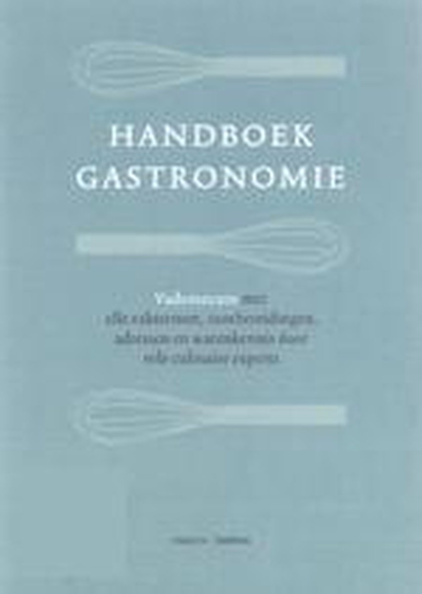 Handboek Gastronomie