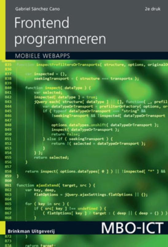 boekenbalie_9789057523519_cover Frontend programmeren, incl. mobiele applicaties
