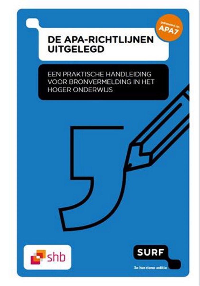 boekenbalie_9789072482235_cover De APA-richtlijnen uitgelegd