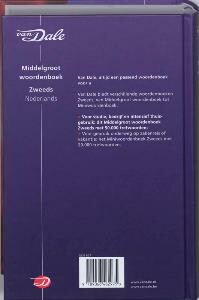 Van Dale middelgroot woordenboek Zweeds Nederlands / Van Dale middelgrote woordenboeken Van Dale middelgroot woordenboek Zweeds Nederlands / Van Dale middelgrote woordenboeken achterkant