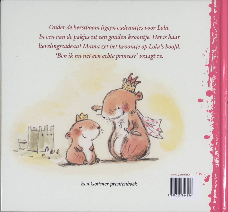 Lola is een prinses / Gottmer Topper Lola is een prinses / Gottmer Topper achterkant