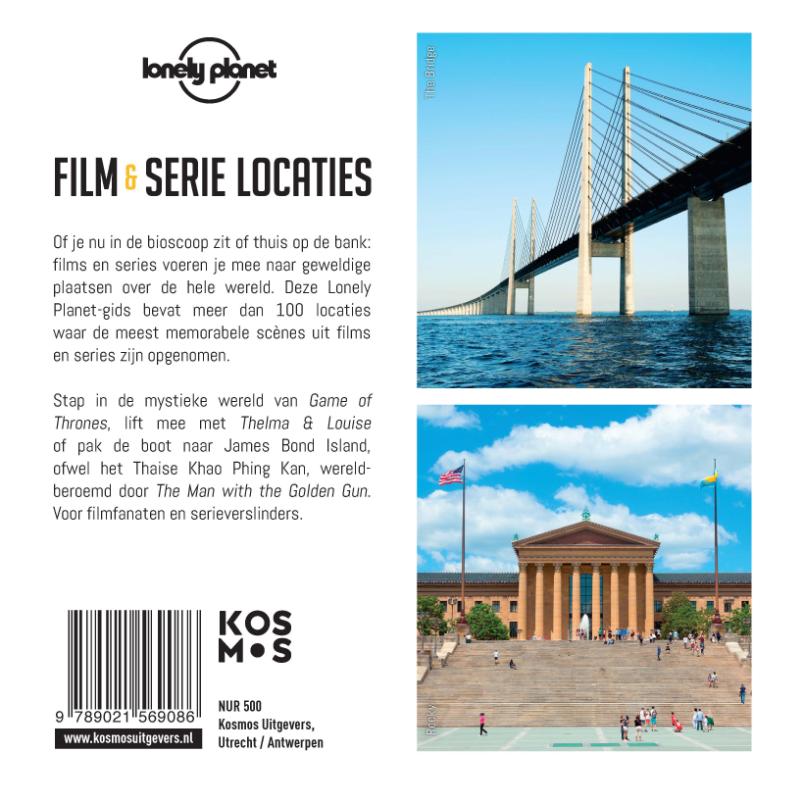 Film- en serielocaties / Lonely planet achterkant