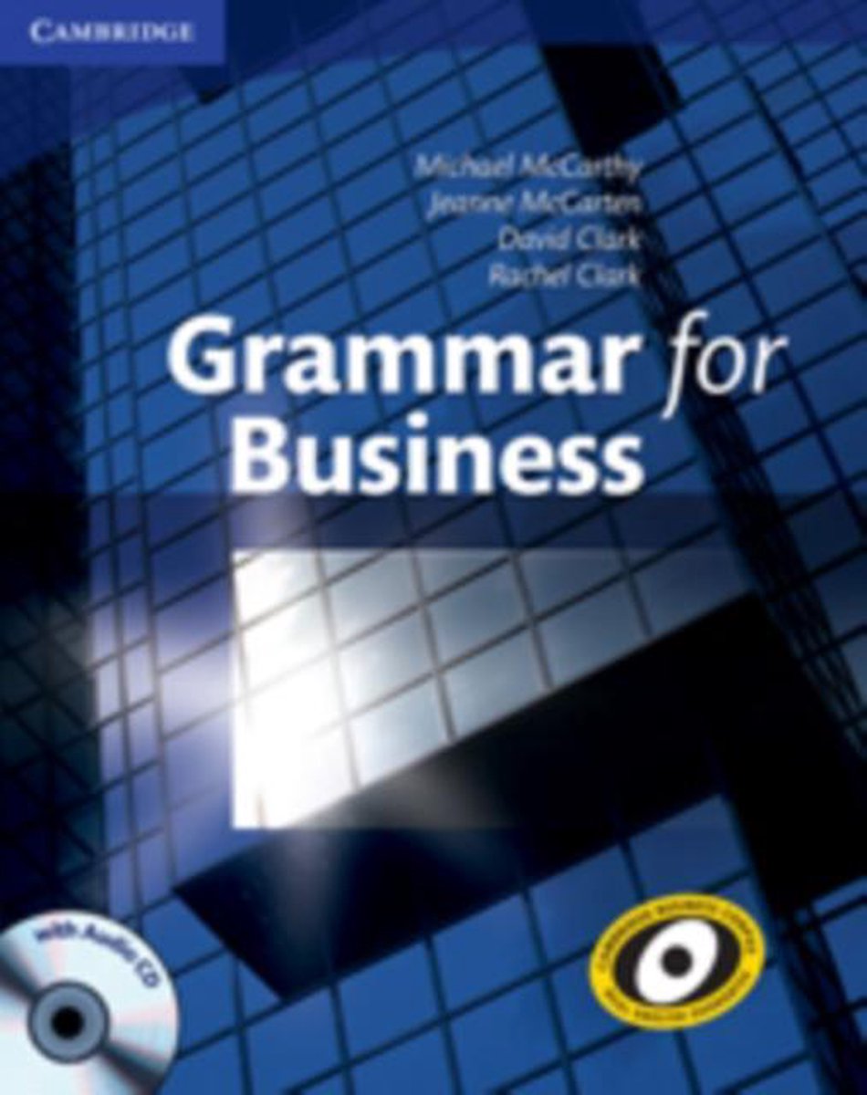 boekenbalie_9780521727204_cover Grammar for Business with Audio CD