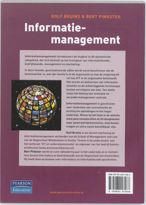 Informatiemanagement achterkant