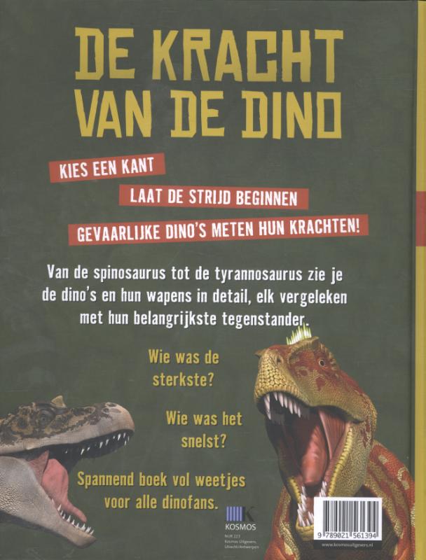 De kracht van de dino achterkant
