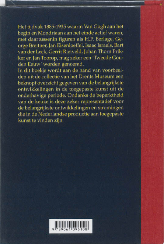 Art Nouveau en Art Deco in Nederland / Miniaturen reeks / 22 achterkant