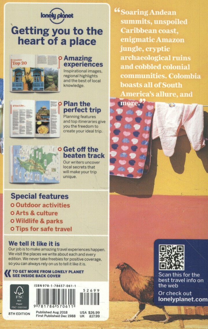 Colombia achterkant