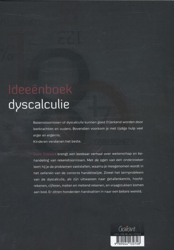Ideeënboek dyscalculie Ideeënboek dyscalculie achterkant