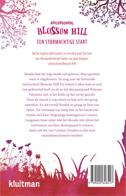 Een stormachtige start / Ruiterschool Blossom Hill / 1 achterkant