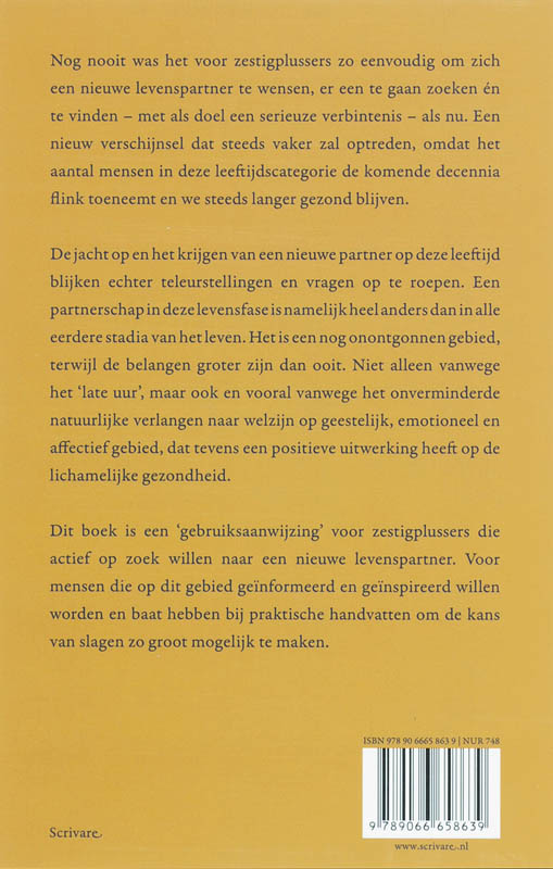 Verkering na je zestigste Verkering na je zestigste achterkant