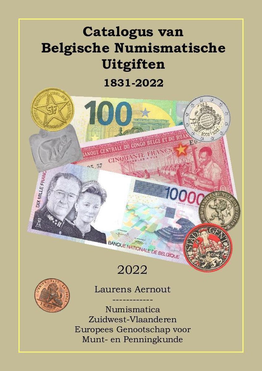 Catalogus van Belgische Numismatische Uitgiften 1831-2022