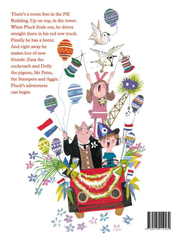 Tow-truck Pluck achterkant