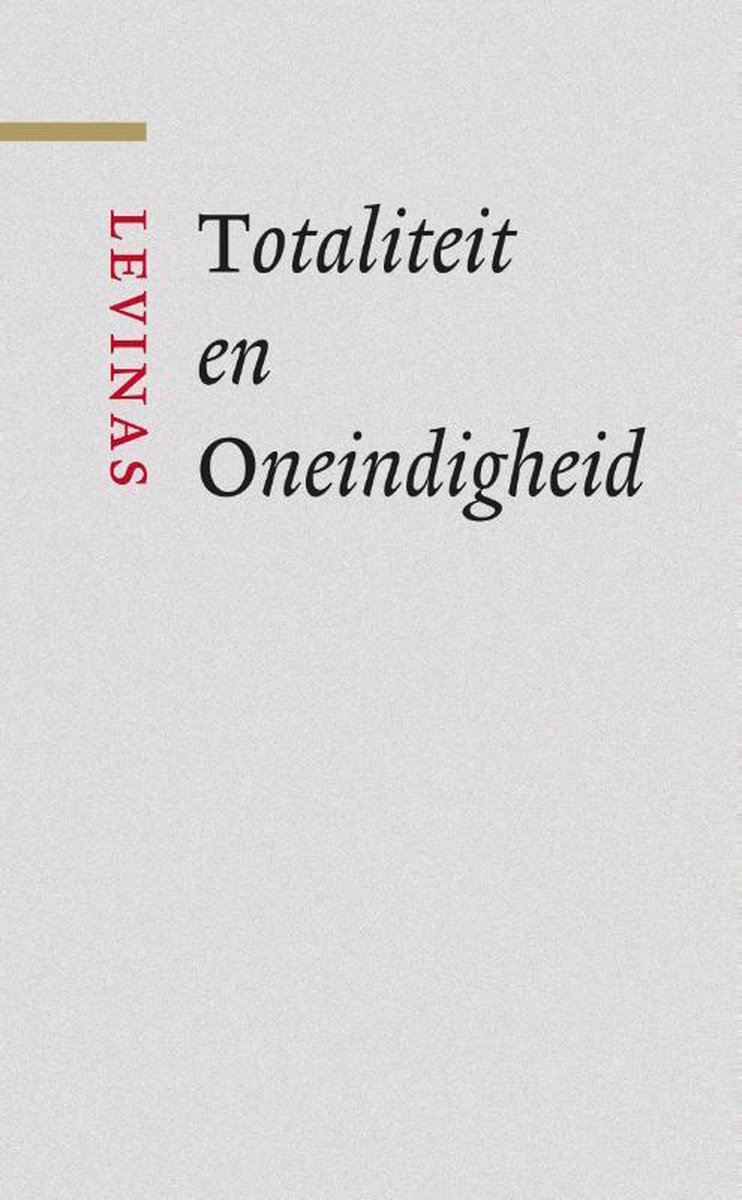boekenbalie_9789461050724_cover Totaliteit en Oneindig / Grote klassieken