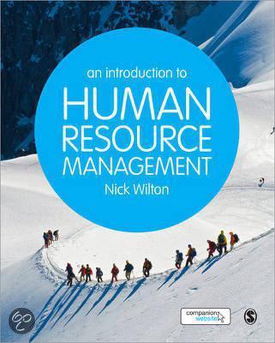 An Introduction To Human Resource Management