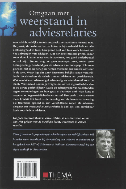 Omgaan met weerstand in adviesrelaties Omgaan met weerstand in adviesrelaties achterkant