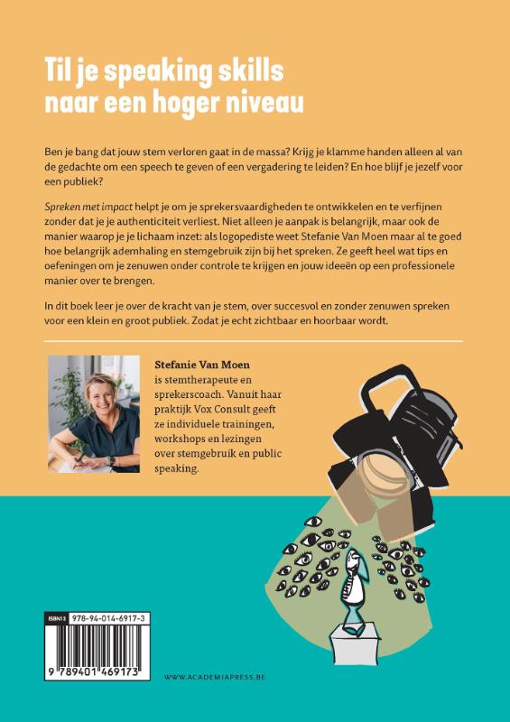Spreken met impact achterkant