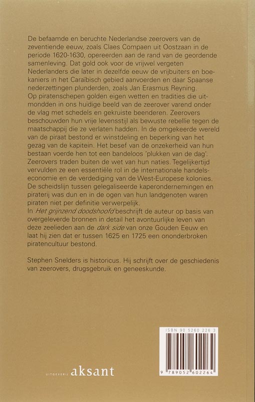 Het grijnzend doodshoofd achterkant
