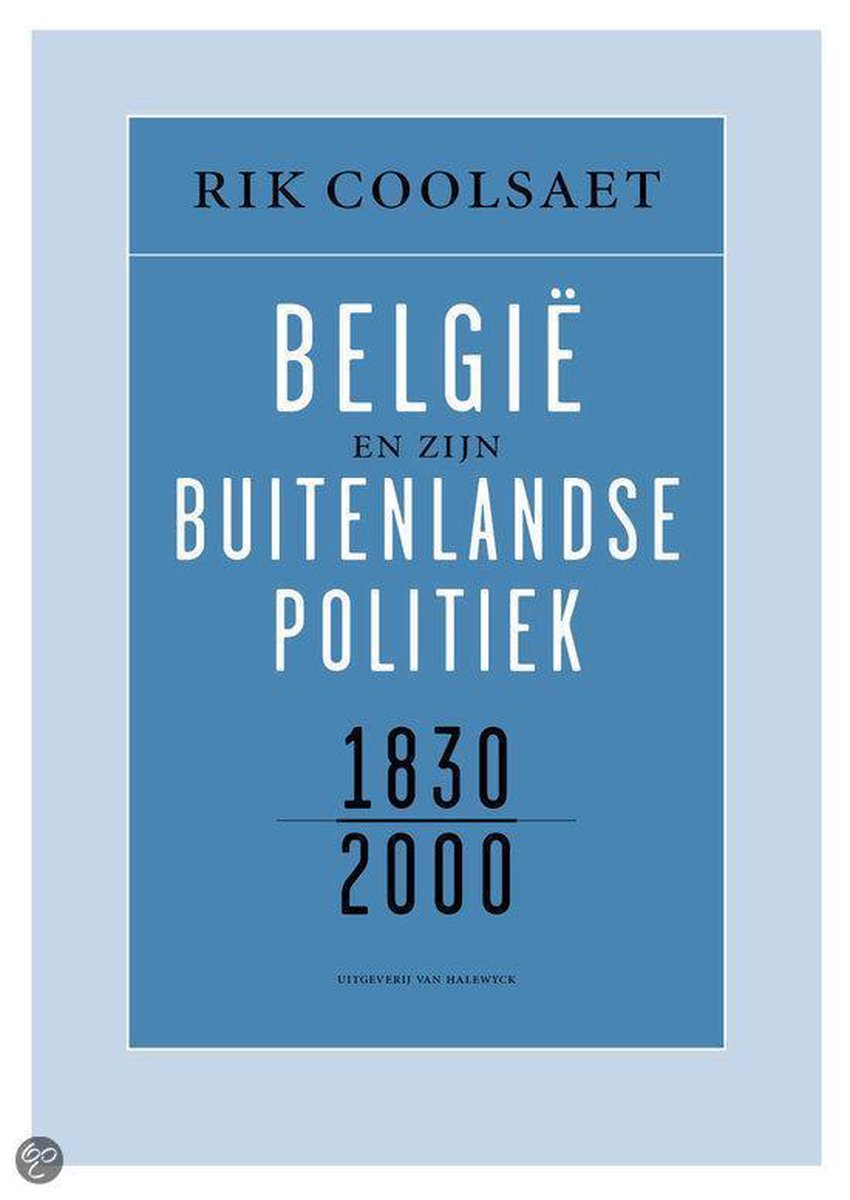 Belgie e.z.buitenl.pol.1830-2000