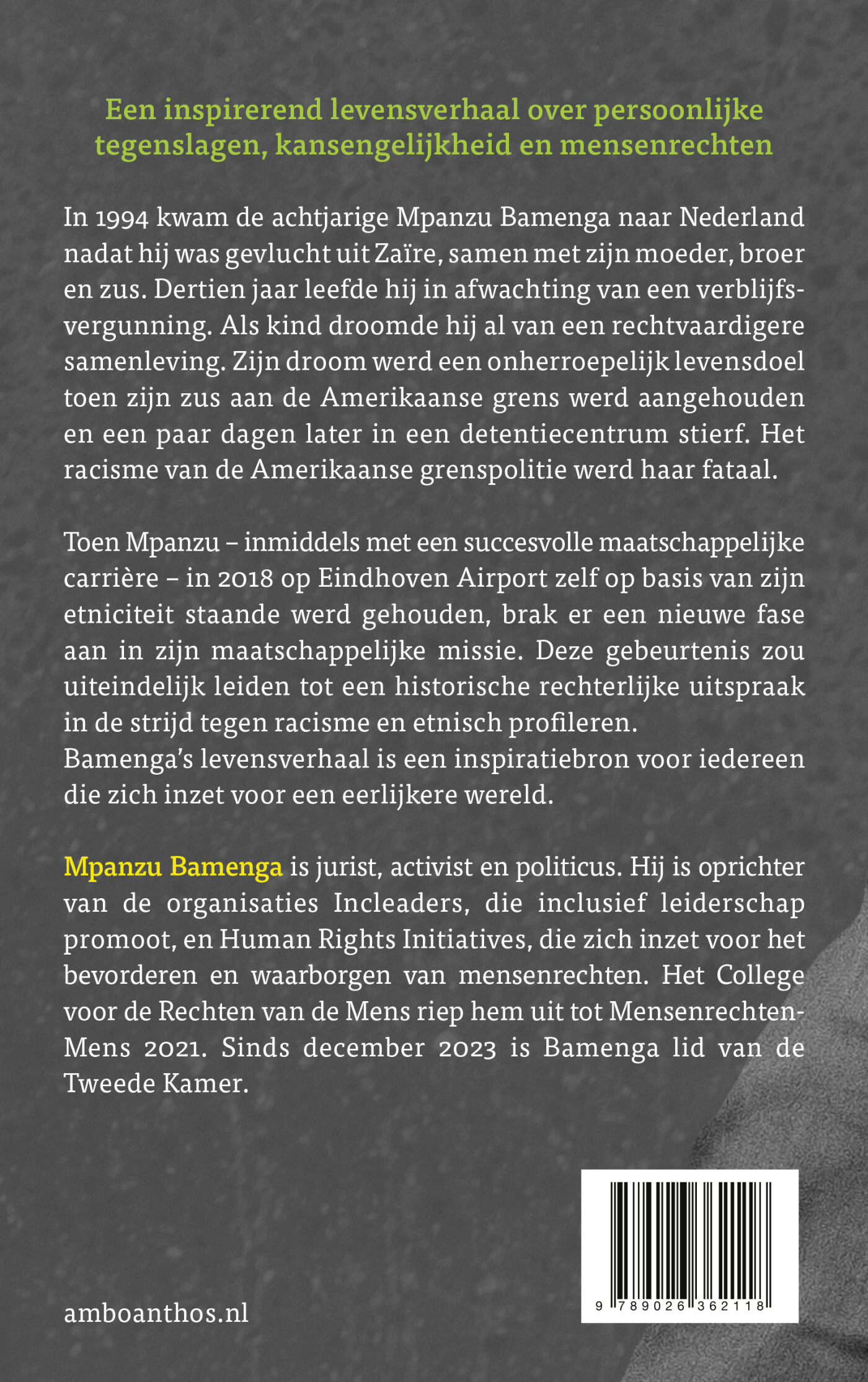 Dromen van mijn zus achterkant