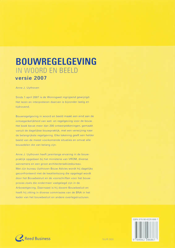Bouwregelgeving in woord en beeld / 2007 achterkant