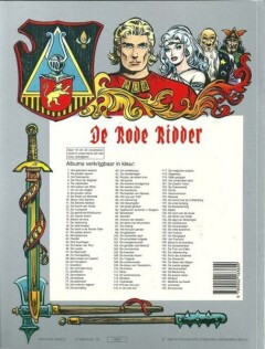 De spookkaros / De Rode Ridder / 133 achterkant