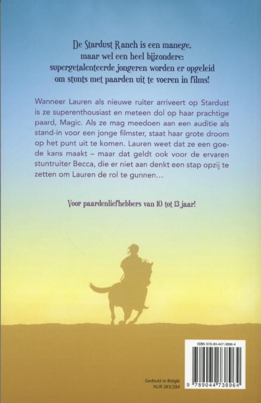 Stardust ranch voor stuntpaarden - De nieuwe ster achterkant