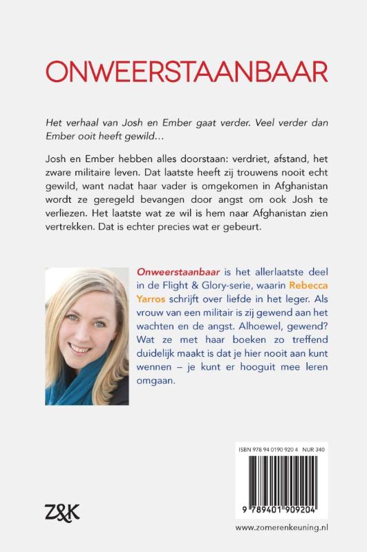 Onweerstaanbaar / Flight & Glory / 4 achterkant